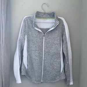 Great/white zip up SOLD